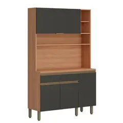 ROCA - Kit de Cocina Macadamia 4P 1C Canela-Grafito