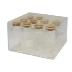 OEM - Mini botella Corcho 22x80mm 12piezas