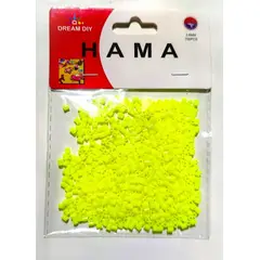 DREAMS - Repuestos Hama Beads Amarillo Neón 2.6mm 7000 Unidades