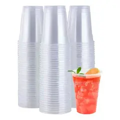 OFERTABKN - Vaso Plástico Transparente 500 Ml X 50 Unidades