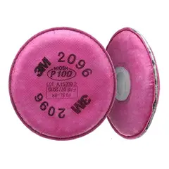 3M - Filtro 2096 P100 / Gases Acidos ( 1 Par )