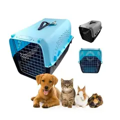 GENERICO - Caja Canil Transportadora Mascotas Con Ventilación Mediana