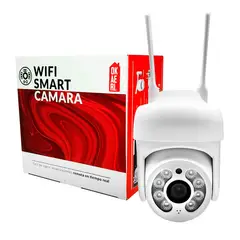 CURSOR - Cámara Ip Con Sensor De Movimiento Impermeable Wifi Full Hd - Blanco