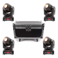 ESHOPANGIE - Kit 4 Cabeza Movil Robotica Led 30w Fiestas Con Cajon