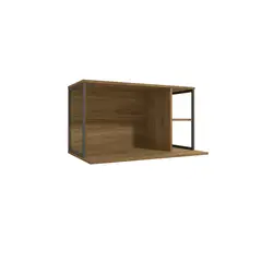 HOGA - Mueble para Microondas Versa Castaño