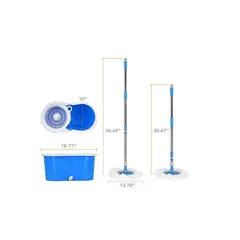 GENERICO - Mopa Trapeadora Giratoria 360° Con Cubeta