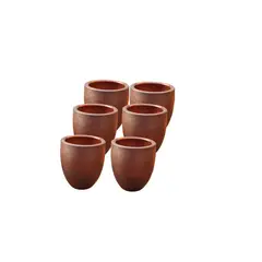GENERICO - Vasos de Greda "Pack 6 unidades" PomaireOnline