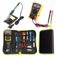 GENERICO - Cautin Soldadura Kit Accesorios 60w Temperatura Regulable
