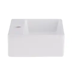 MODERN SPACE - LAVAMANOS 32 X 29 CM SOBREPONER O COLGANGE.