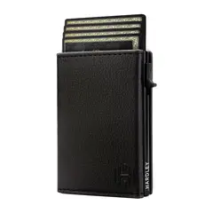HARDLEY - Billetera Hombre De Cuero Tarjetero Rfid