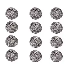 GENERICO - Set 12 Virutillas Esponjas Para Limpieza De Cocina