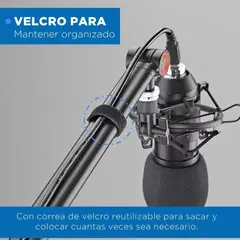 LINKON - Soporte Para Microfono Condensador Universal Ajustabl