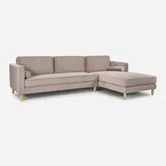 ROSEN - Sofá Seccional Harbord II Derecho Tela Beige