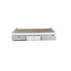MUEBLES KIDS - Cama de 3 cajones 1 plaza , BLANCA , GRIS