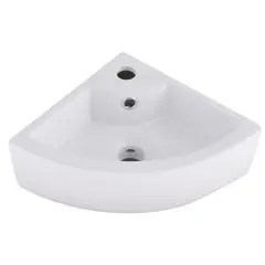 MODERN SPACE - Lavamanos Para Esquina Colgante 32x45 Cm.