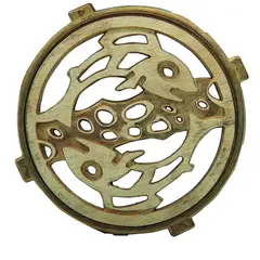 POLI - Rejilla pileta redonda pez 150MM broce sat
