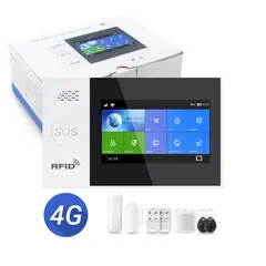 SMART LIFE - 4G Central De Alarma Inteligente Wifi Touch S30t- HOMOLOGADA