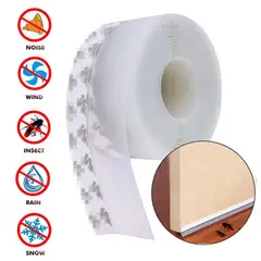GENERICO - Burlete Autoadhesivo Antipolvo Para Ventana Puerta Anti Bichos