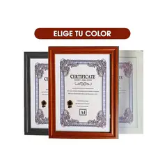U BUY - 6x Cuadro Marco De Foto A4 Madera Marrón