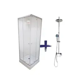 DECHAUS - Shower Door Cuadrado 70×70 columna Ducha