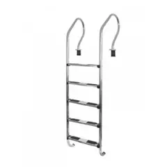 VULCANO - ESCALERA 5 PELDAÑOS ACERO INOX