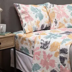 CASATUA - Sabanas Estampadas Ultra Suaves - Multicolor - King