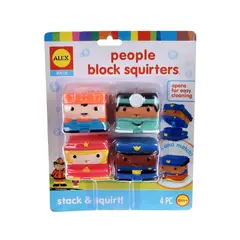 ALEX TOYS - Bloques didácticos ALEX figuras apilables para tina