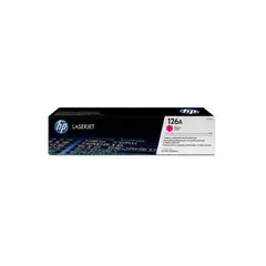 HP - Cartucho de Tóner 126A 1000 páginas Magenta LaserJet