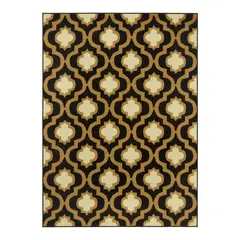 MODA ALFOMBRAS - Alfombra Kashan King Negra 244 X 305 Cm