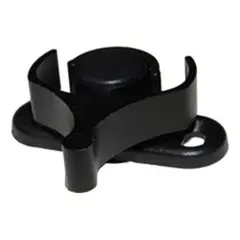 DVP - Cierre Caracol Ambidiestro 39mm Alum. Negro Bolsa 50un