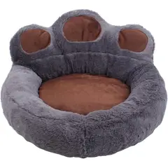 GENERICO - Cama Invierno Moderna Huella Mascota Perro Gato