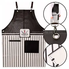 GENERICO - Pechera o delantal impermeable para peluquería y barbería.