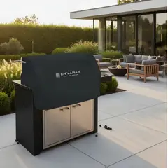 EN VARA'S MEATS & GRILL - Funda Parrillera Empotrable A Gas 4 Quemadores En Varas