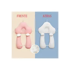 GENERICO - Cama Cojín Nido Colecho De Algodón Almohada Reforzado ROSA