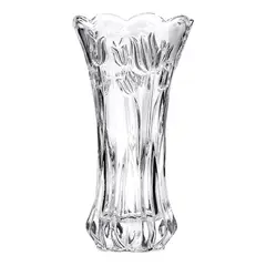 IMPORTCLICK - Florero Jarrón Vidrio Graz 30X14 CM - Blanco