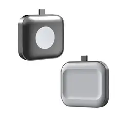 GENERICO - Cargador Portatil Tipo C 2 En 1 Para Apple Watch Y AirPods