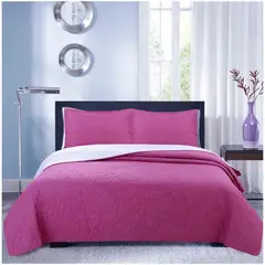 GENERICO - Cubrecama Quilt Verano 2 Plazas -47.
