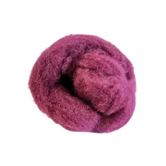 MOHICAN - LANA PARA FELTING DE BOLSA 100 GRS Burdeo Morado