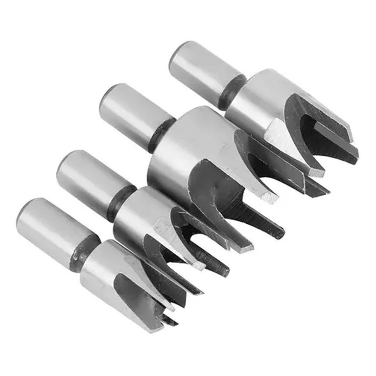 Set 4 Brocas Cortadoras De Tapón O Tarugo Para Madera a $5.390
