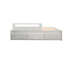 DECORACION CREATIVA - Cama Infantil - Montessori 3 Cajones 1 Pza Blanca