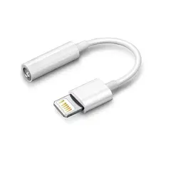 AIPHONE - Adaptador Audífonos para Iphone Lightning a Cable Audio Jack 3,5