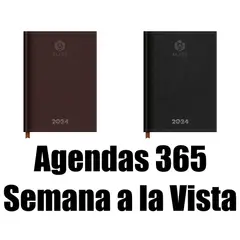 ASCOTT - Agenda 365 Classic Semana A La Vista Designs Año 2024