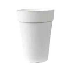 EURO3PLAST - Macetero de plástico 34x46 cm color blanco