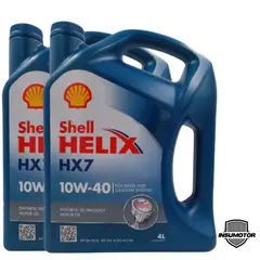 SHELL - Aceite 10w40 Helix HX7 4lts X2