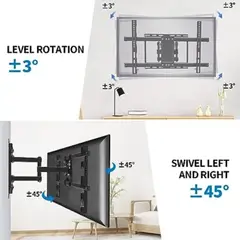 GENERICO - Soporte de TV 26 a 63 Pulgadas