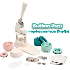 AMERICAN CRAFTS - Maquina De Chapitas Button Press K61