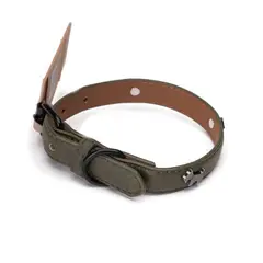 CHINITOWN - Collar Liso Verde