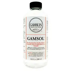 GAMBLIN COLORS - Solvente Sin Olor Para Óleos Gamsol Gamblin 500 ml