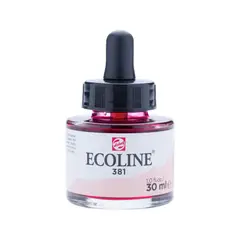 ECOLINE - Acuarela Líquida Con Gotero 30ml Rojo Pastel