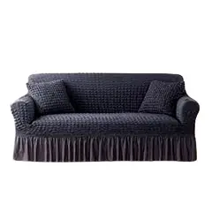 GENERICO - Funda Cubre Sillon TURCA de 4 cuerpos Elasticada con vuelos